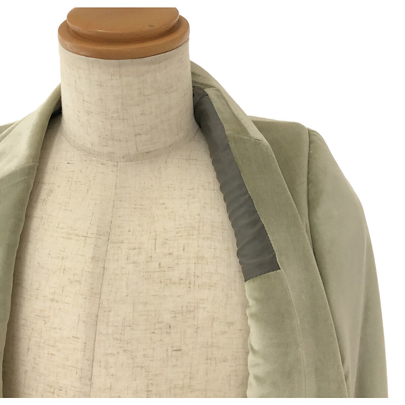 GUCCI / グッチ ベルベット 2B テーラードジャケット