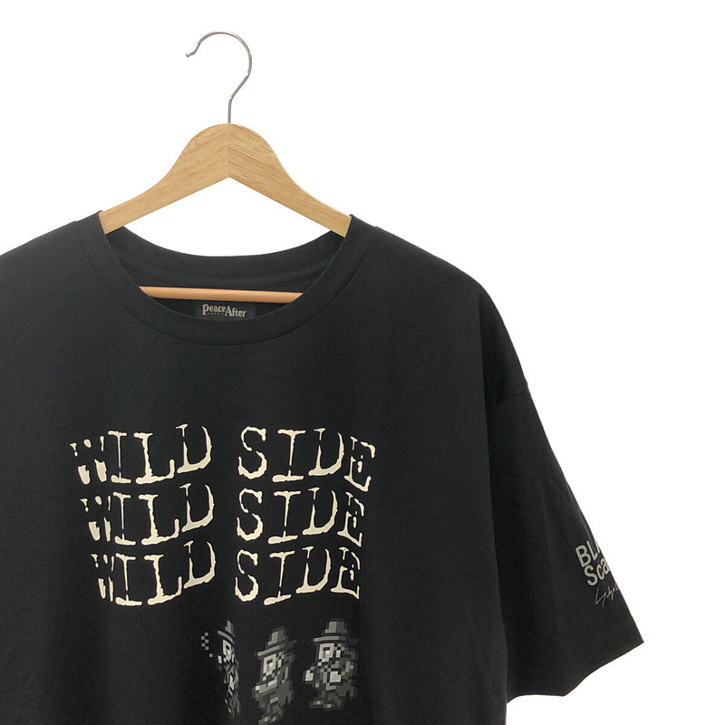 BLACK Scandal YOHJI YAMAMOTO / ブラックスキャンダルヨウジヤマモト × PEACE AND AFTER / ピース アンド アフター コラボ プリントTシャツ