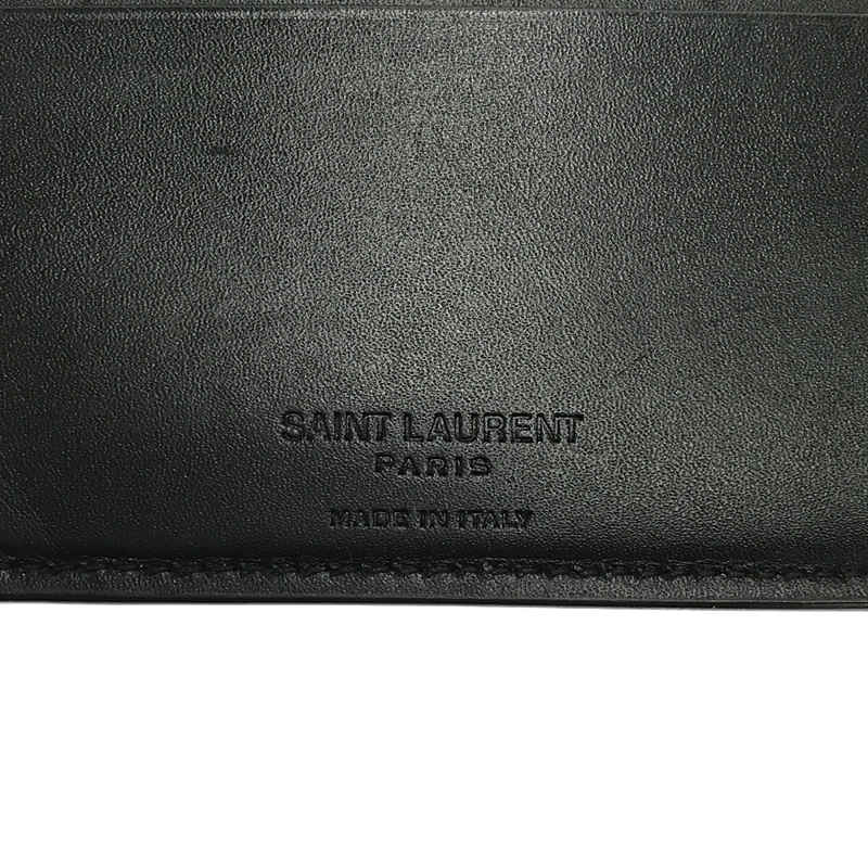 SAINT LAURENT / サンローラン レザー 2つ折り財布