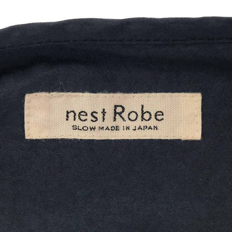 nest robe / ネストローブ コットンブロードサイドボタンブラウス