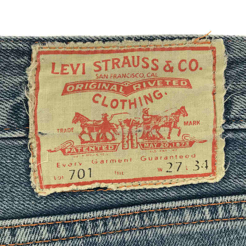 LEVI'S VINTAGE CLOTHING LVC / リーバイスヴィンテージクロージング 復刻 701 デニムパンツ