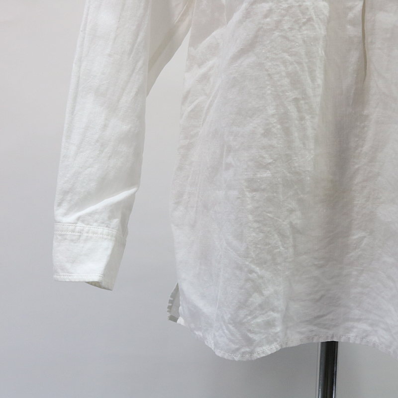 NIGEL CABOURN WOMAN / ナイジェルケーボン ウーマン リネンプルオーバーシャツ