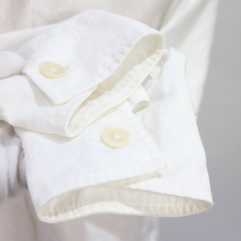 NIGEL CABOURN WOMAN / ナイジェルケーボン ウーマン リネンプルオーバーシャツ