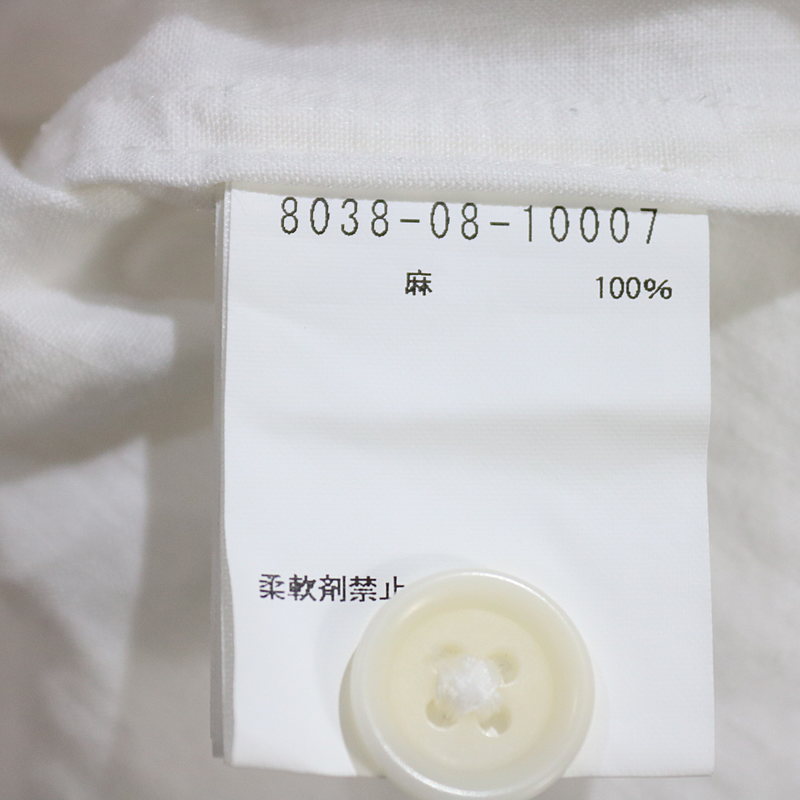 NIGEL CABOURN WOMAN / ナイジェルケーボン ウーマン リネンプルオーバーシャツ