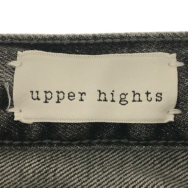 upper hights / アッパーハイツ THE KATIE 裾切りっぱなし スキニーデニムパンツ