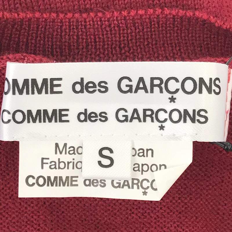 COMME des GARCONS COMME des GARCONS / コムコム ウール 裏地 ドット リバーシブル ハイゲージ ニット セーター