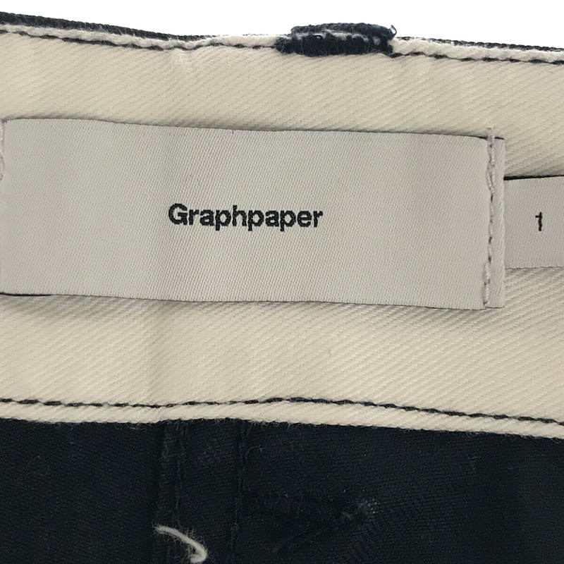 Graphpaper / グラフペーパー Original Baker Pants コットン ベイカー スラックス パンツ