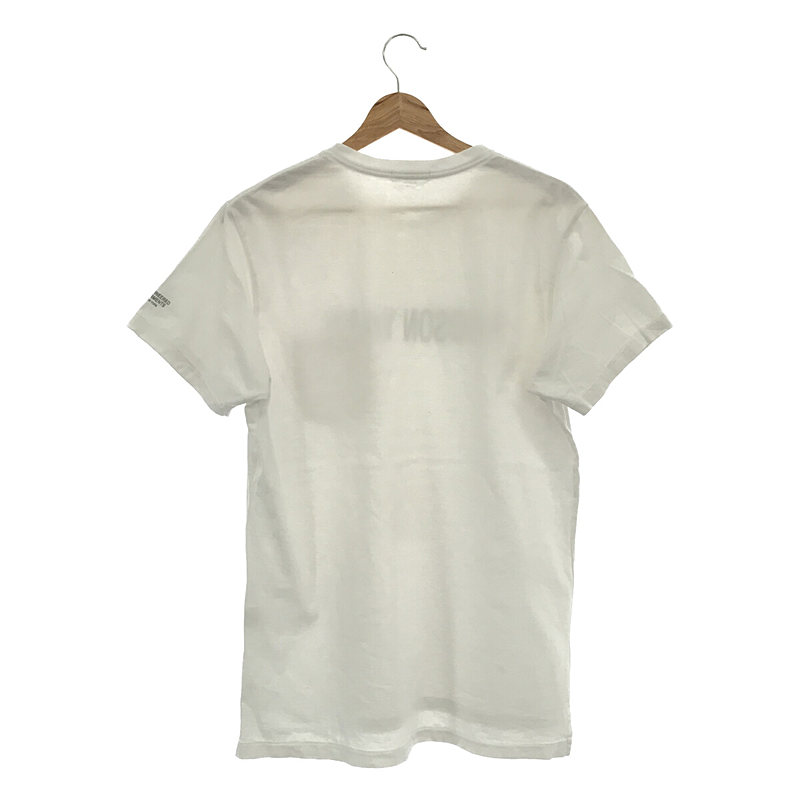 Engineered Garments / エンジニアドガーメンツ Printed Cut off Neck T-shirt-Hudson Yards ハドソンヤード プリント ポケット Tシャツ