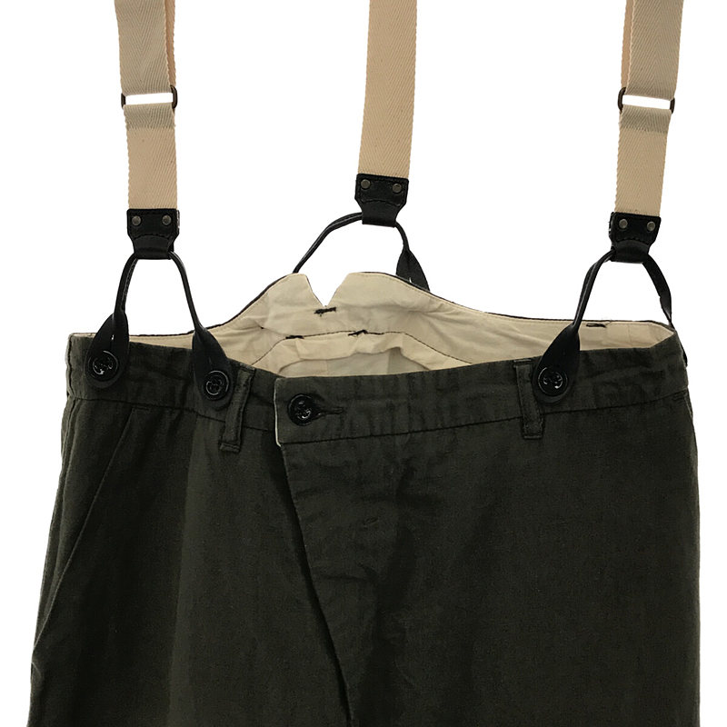 GARMENT REPRODUCTION OF WORKERS / ガーメントリプロダクションオブワーカーズ GRANDPA TROUSERS サスペンダー付き ワーク パンツ