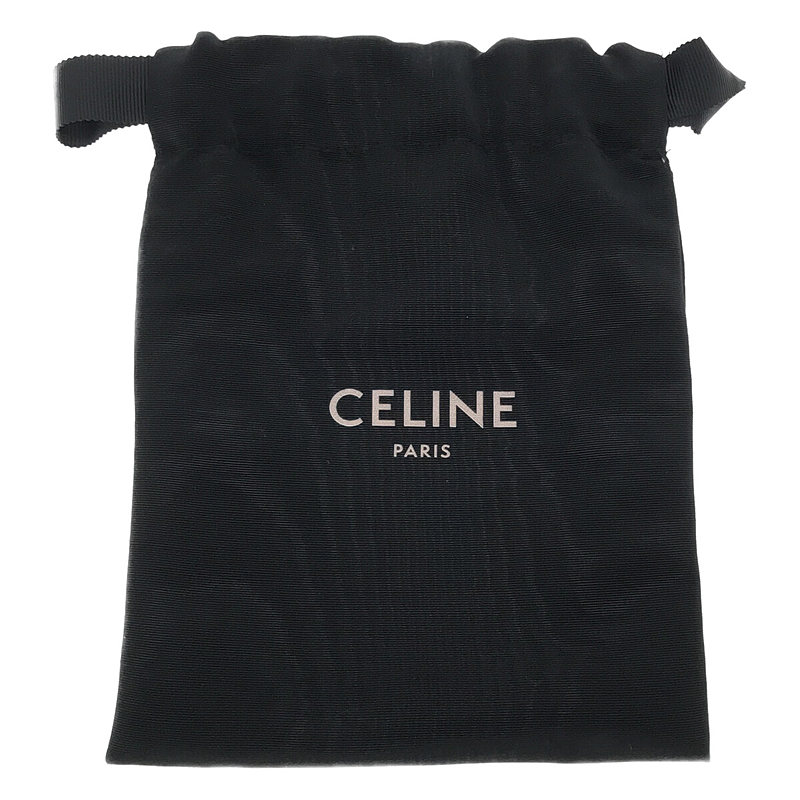 CELINE / セリーヌ イタリア製 ジャガード ロゴ ロング ショルダー ストラップ  保存袋有