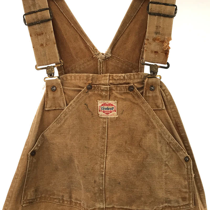 carhartt / カーハート 40s 〜 50s VINTAGE ヴィンテージ ダック ダブルニー ワーク オーバーオール