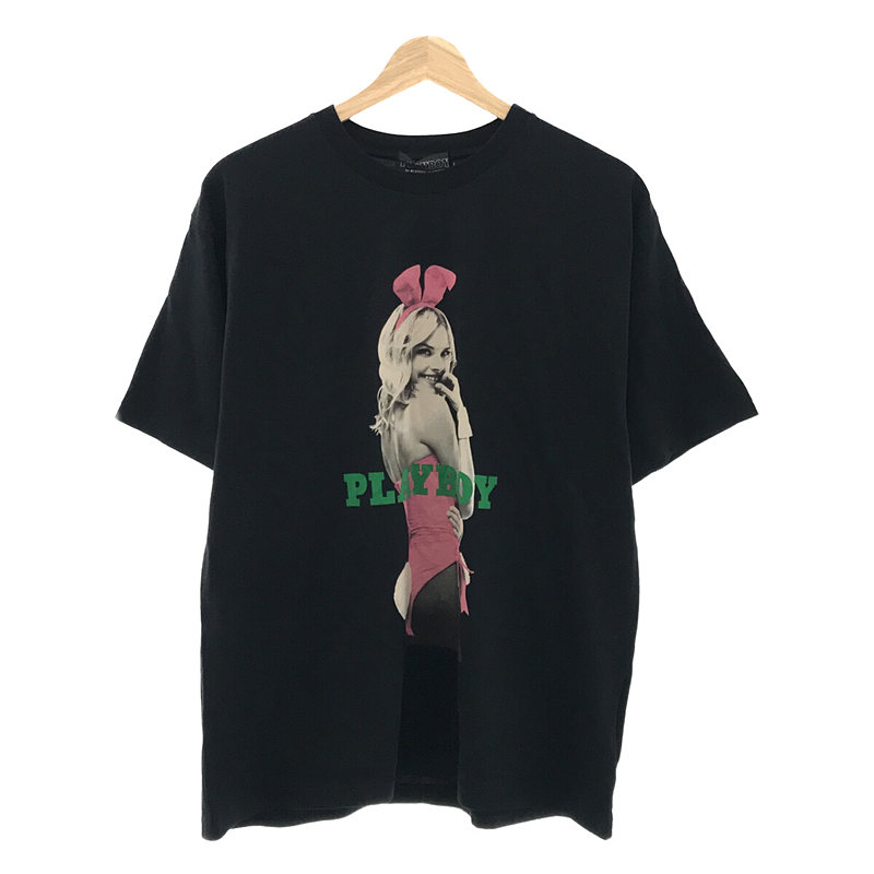 6250 ヒステリックグラマー プレイボーイ tシャツ半袖 L ブラック - T