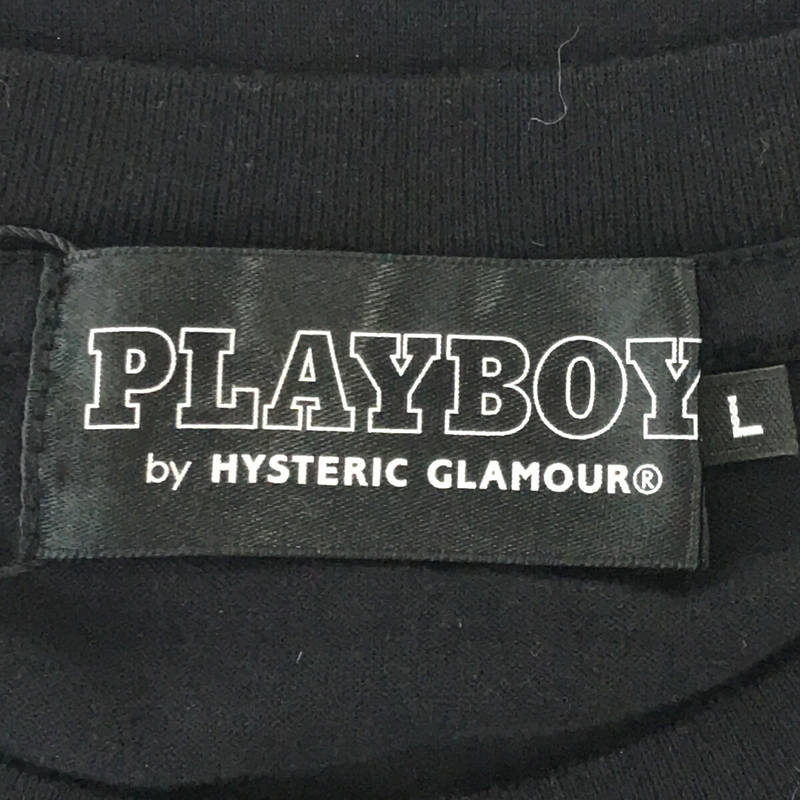 HYSTERIC GLAMOUR / ヒステリックグラマー タグ付き × PLAYBOY プレイボーイ PLAYMATE ASHLEY プリント Tシャツ 02223CT10