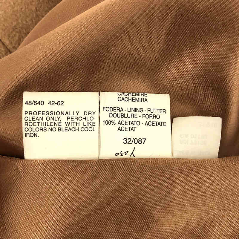 その他 MARELLA マレーラ イタリア製 ウール カシミヤ メルトン ベルト付き コート