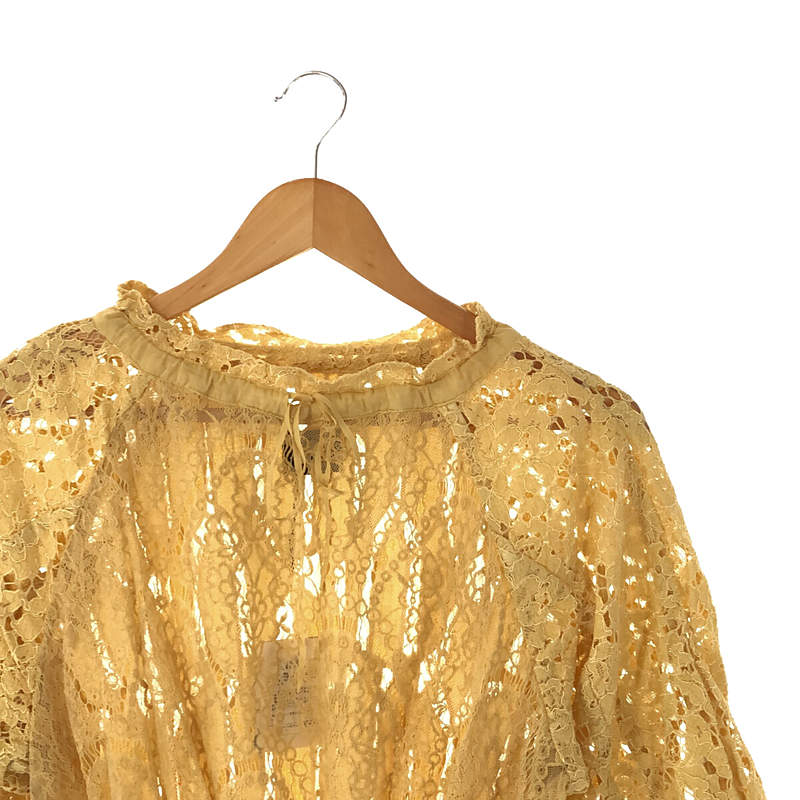 その他 リメイク レース ウエスト ギャザー チュニック ブラウス