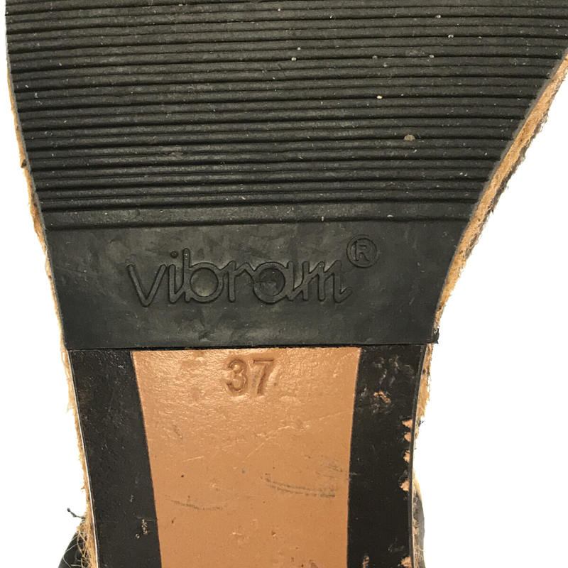 その他 レザー ベルト ウェッジソール エスパドリーユ サンダル