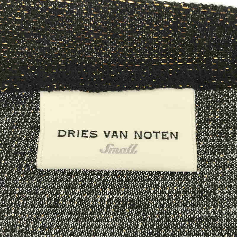 その他 クルーネック ラメニット カットソー