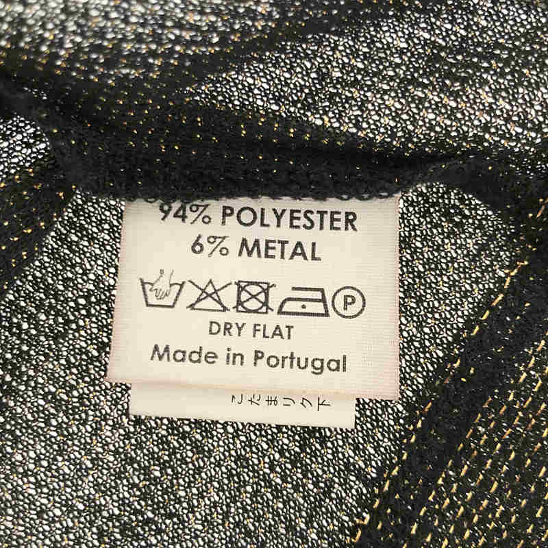 その他 クルーネック ラメニット カットソー