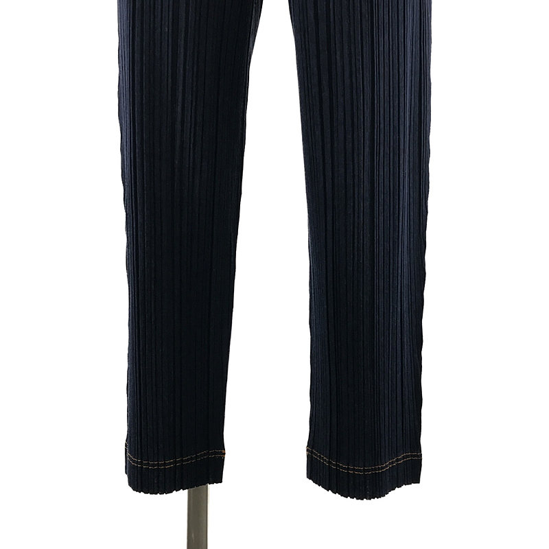 その他 2022SS RAMIE DENIM デニム 転写 プリーツ イージー パンツ