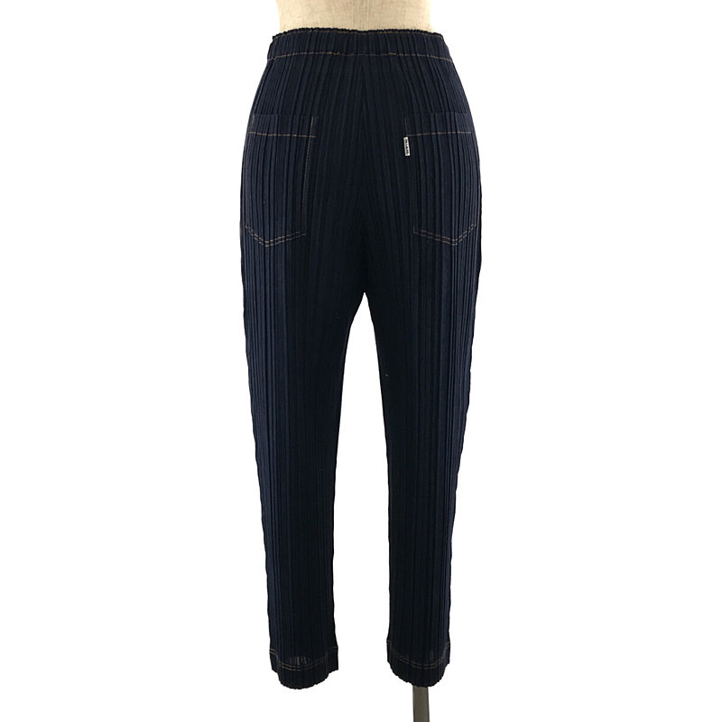 その他 2022SS RAMIE DENIM デニム 転写 プリーツ イージー パンツ