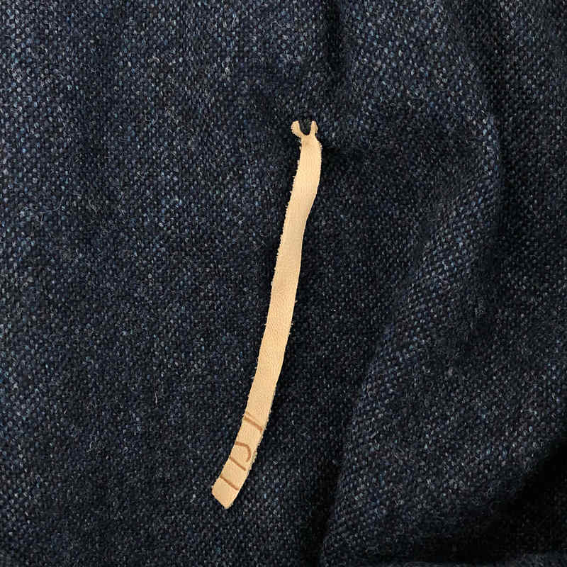 ISABELLA STEFANELLI / イザベラステファネリ Jerome merino wool (plain weave - MOON UK) シャツジャケット