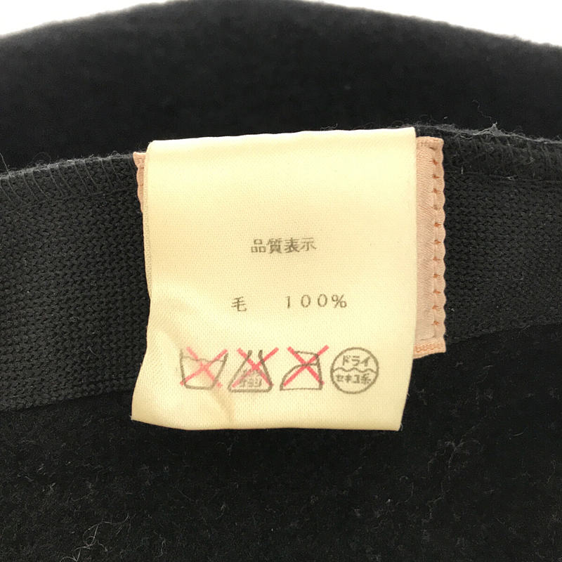 その他 オーブ 刺繍 ウール  ベレー帽