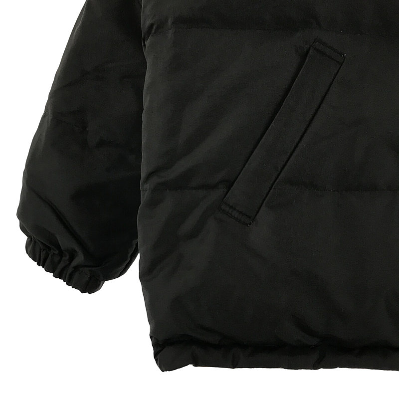 その他 90s リバーシブル ノバチェック ダウン ジャケット フーディ ドローコード付き