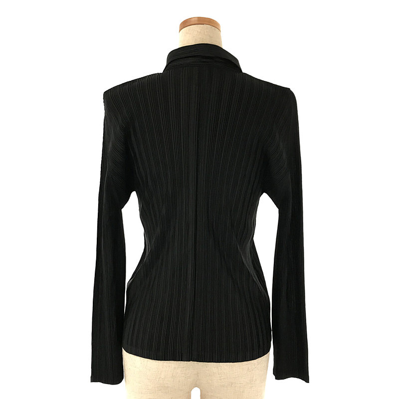 その他 アンサンブル 2セット プリーツ オープンカラー シャツ ジャケット / Uネック カットソー トップス