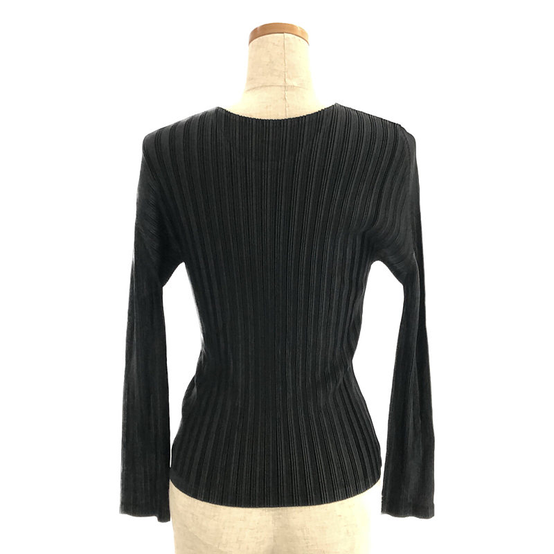 その他 アンサンブル 2セット プリーツ オープンカラー シャツ ジャケット / Uネック カットソー トップス