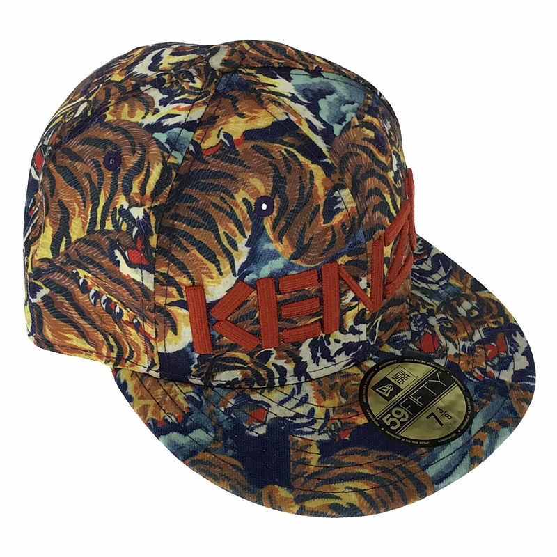 KENZO / ケンゾー × NEW ERA ニューエラ トラ総柄 キャップ 虎