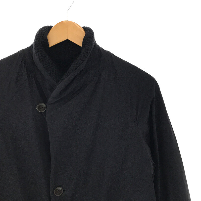 COMOLI / コモリ SHAWL COLLAR REVERSIBLE COAT ショールカラー リバーシブルコート