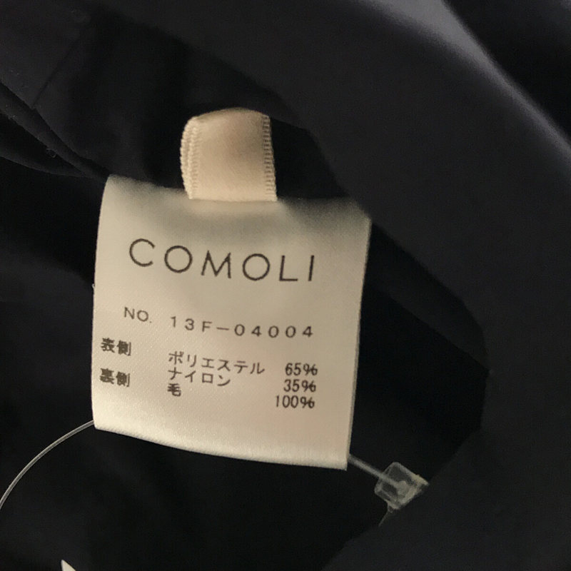 COMOLI / コモリ SHAWL COLLAR REVERSIBLE COAT ショールカラー リバーシブルコート