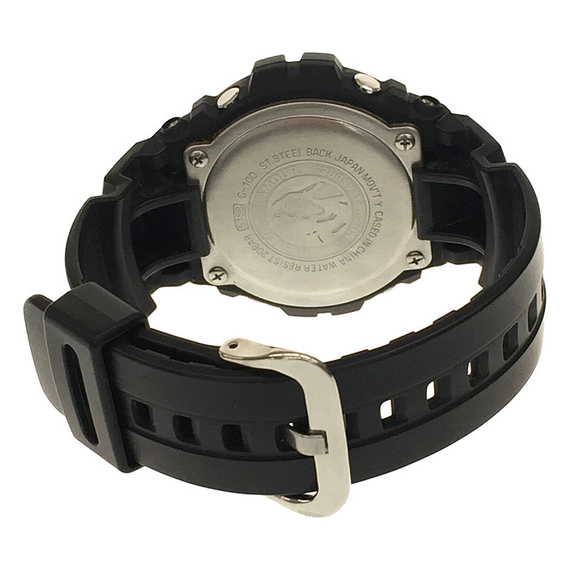 × G-SHOCK 0253QG03 G-100 アナログu0026デジタル ウォッチ コラボレーション 腕時計 箱有HYSTERIC GLAMOUR /  ヒステリックグラマー