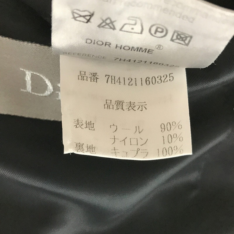 Dior homme / ディオールオム エディスリマン期 1釦 ウールテーラードジャケット タキシード