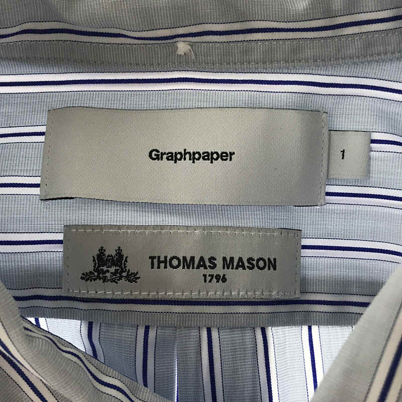Graphpaper / グラフペーパー THOMAS MASON L/S B.D BOX SHIRT トーマスメイソン ボタンダウンシャツ