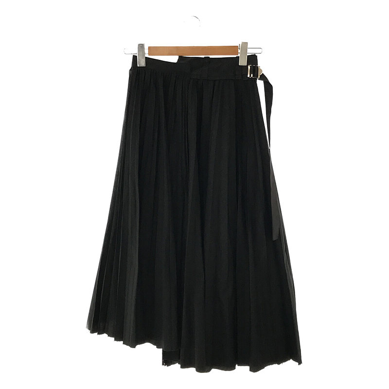 専用☆sacai 新品 Cotton Poplin Pleated Skirt