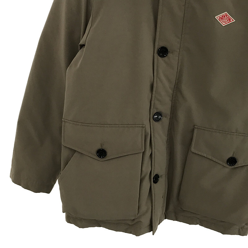 DANTON / ダントン TASSAH DOWN JACKET リアルファー フーディー付き タッサー ダウンジャケット