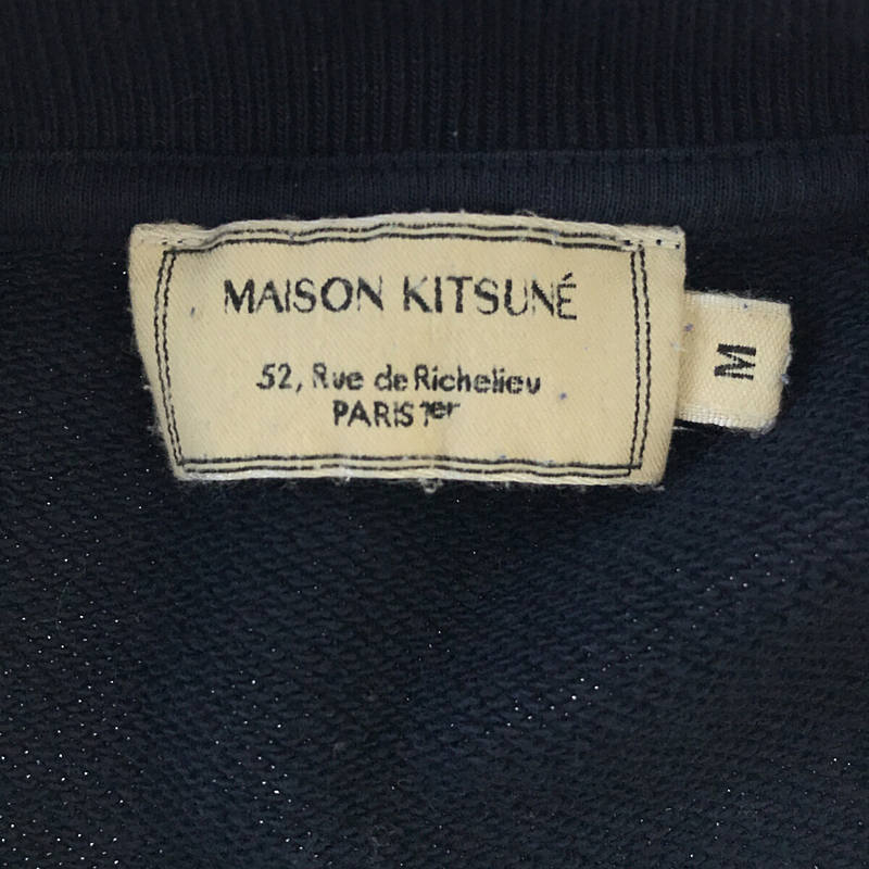 MAISON KITSUNE / メゾンキツネ SWEAT SHIRT FOX HEAD PATCH フォックスヘッド スウェットシャツ