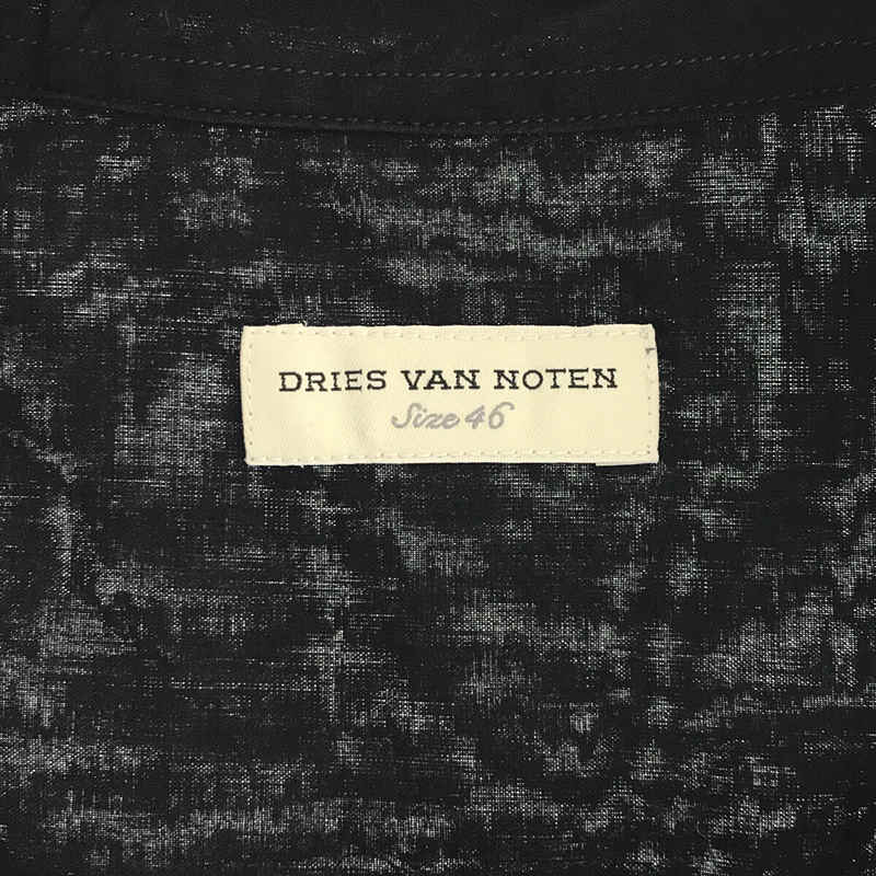 DRIES VAN NOTEN / ドリスヴァンノッテン 裾レイヤード シャツ