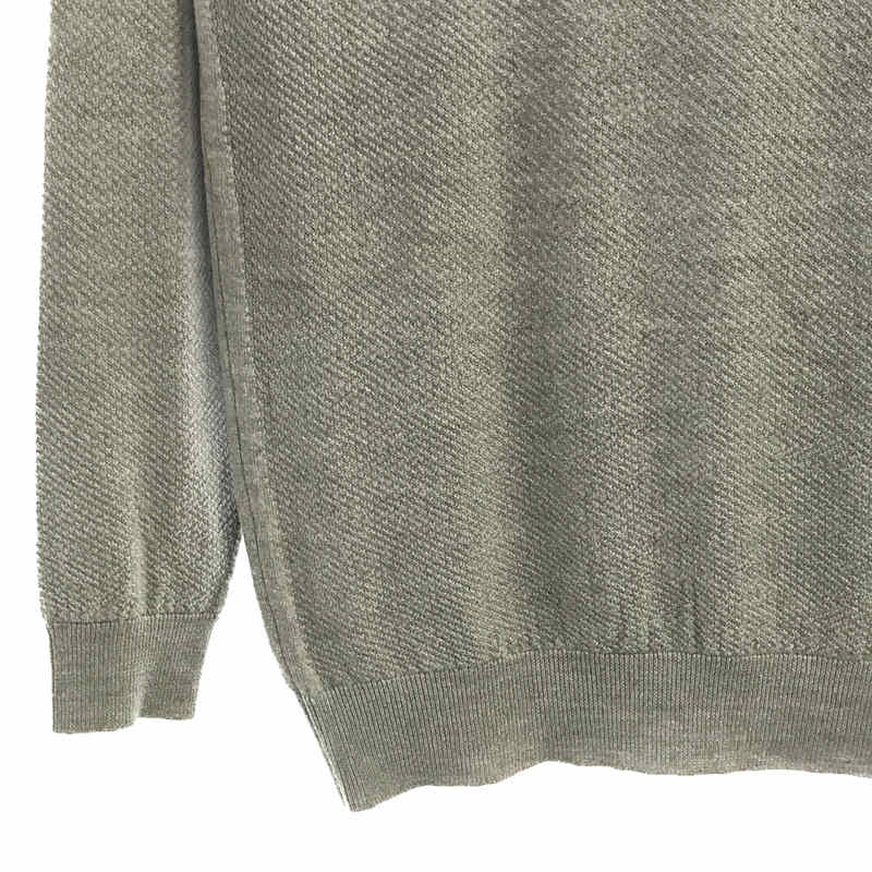 MERINO WOOL 24ゲージ サーマルワッフル Vネックニット メリノウールJOHN SMEDLEY / ジョンスメドレー