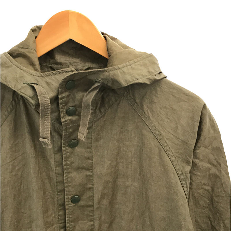 Lt Parka - Coated Linen コーティングリネン ライトパーカー