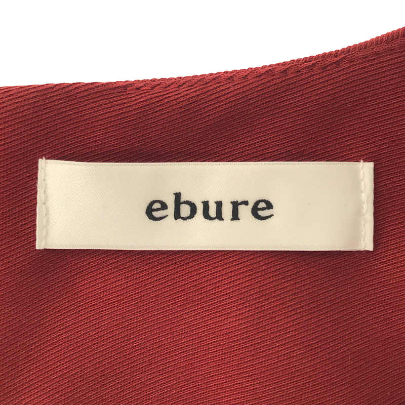 ebure / エブール Ron Herman 取扱 コットンツイル ベルト付き ドレス ワンピース