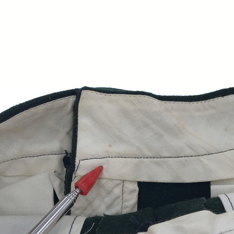 WOOLRICH / ウールリッチ VINTAGE ヴィンテージ 白タグ42TALON サスペンダーボタン付き ウール パンツ