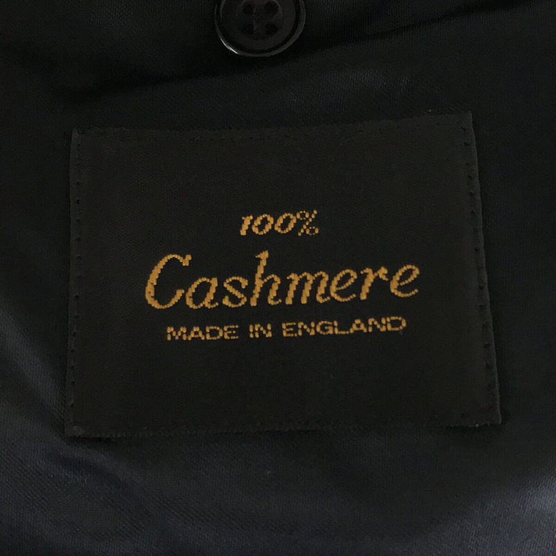 その他 CASHMERE カシミヤ 100％ ウール シングルチェスター ロングコート 英国製