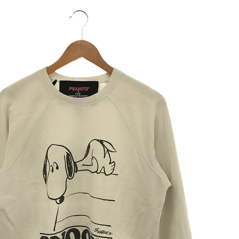 × PEANUTS ピーナッツ スヌーピー ダメージ加工 スウェット プルオーバーMARC JACOBS / マークジェイコブス