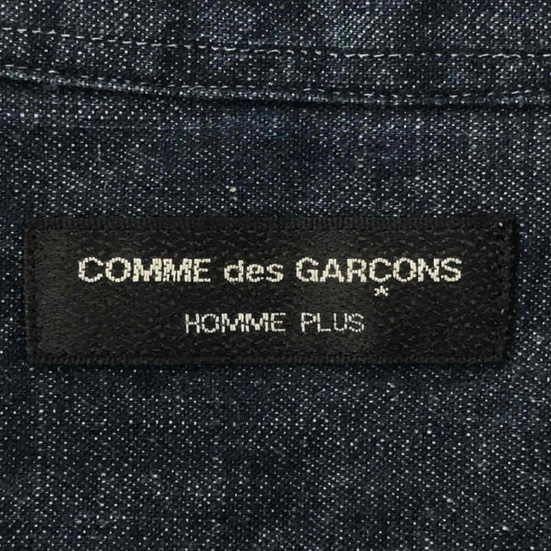 COMME des GARCONS HOMME PLUS / コムデギャルソンオムプリュス トラッドの破壊 蛍光期 デニムシャツ