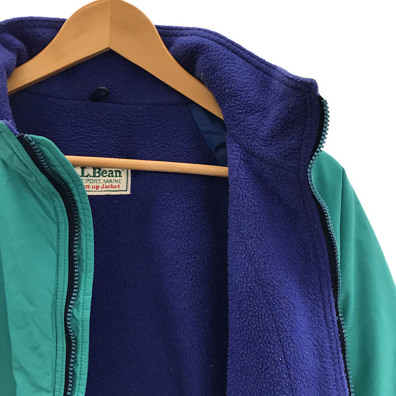L.L.BEAN / エルエルビーン VINTAGE ヴィンテージ 旧タグ フリースライニング ナイロンジャケット
