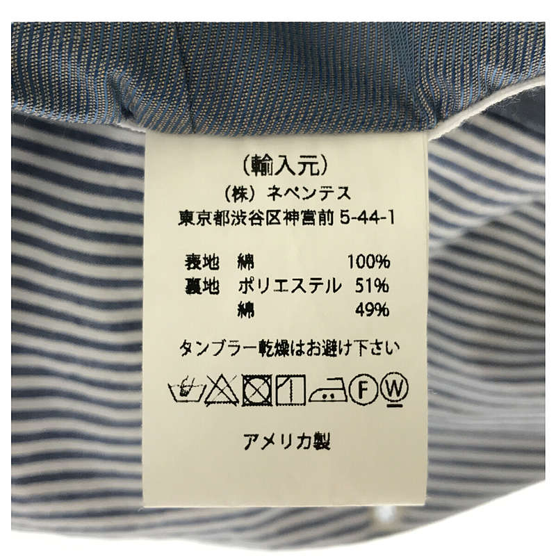 Engineered Garments / エンジニアドガーメンツ Andover Jacket - Seersucker st. シアサッカー アンドーバージャケット