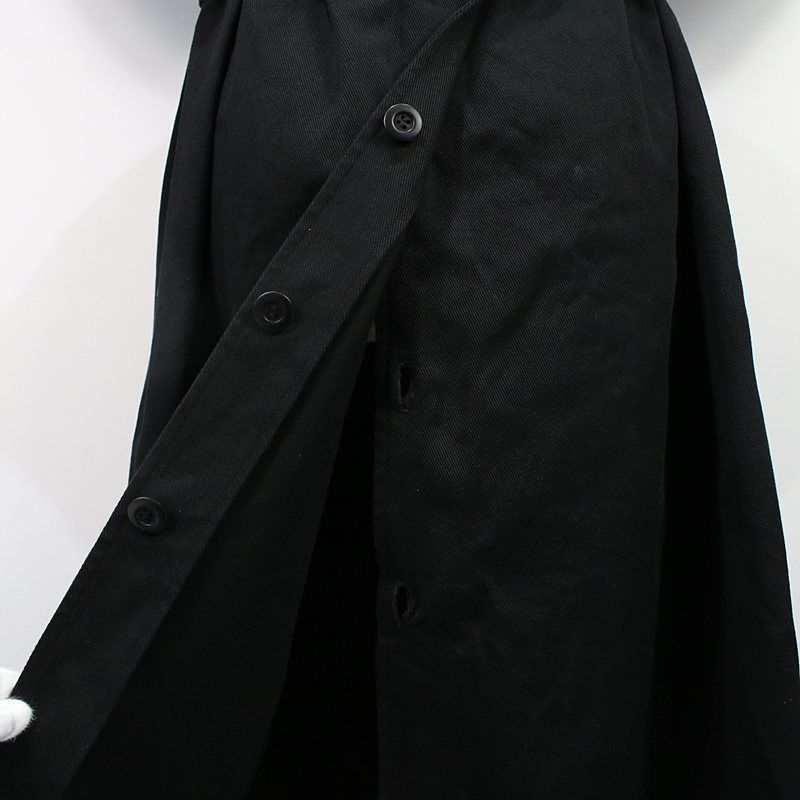 YOHJI YAMAMOTO / ヨウジヤマモト コットンヘビーツイル ワンピース