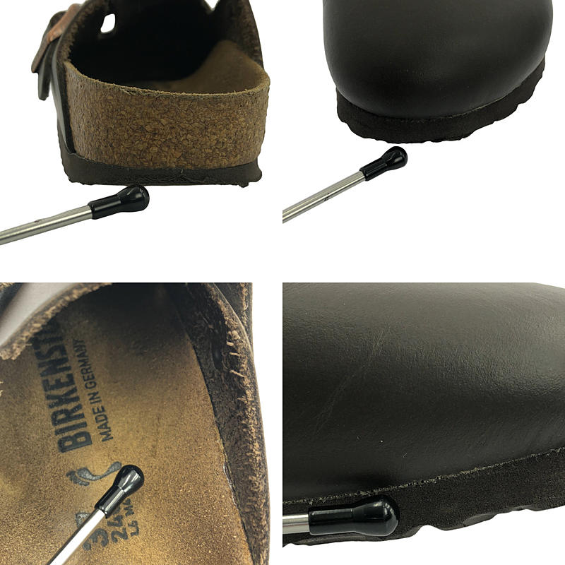 BIRKENSTOCK / ビルケンシュトック Boston ボストン スムースレザー クロッグ サンダル